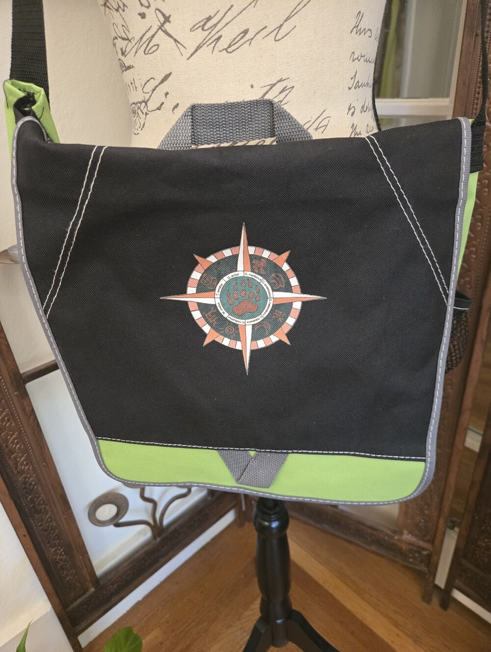 FREE With A Purchase: Just Ask: Canvas/Nylon Zookeeper Messenger Bag